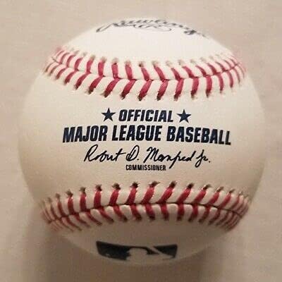 MLB бейзбол с автограф на Док Гудена