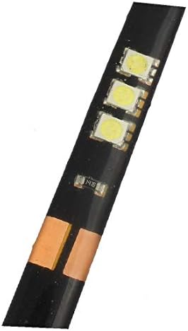 X-DREE 60 СМ, 12 В RGB 50 мм x 50 мм led лампа с 30 лампи червено (60 см, 12 В RGB 50 мм x 50 мм led против 30 Rojo