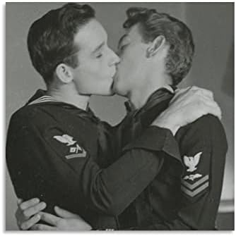 ToMart Плакат с гейове, Плакат с гей, Плакат с любов към момчето, Плакат с педерастией Платно Картина Стенен Художествен