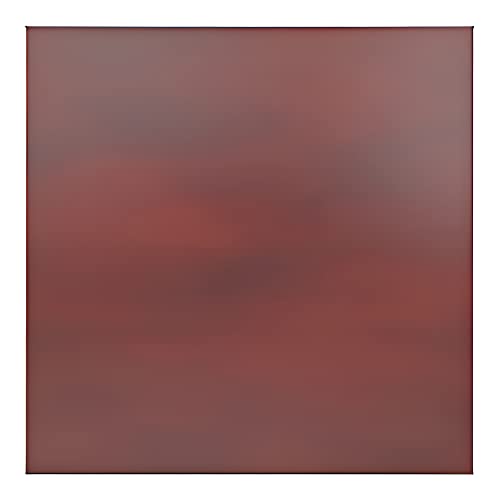 Гумен лист, Червен SBR, дебелина 3/16 инча, 36 x 36, 70A