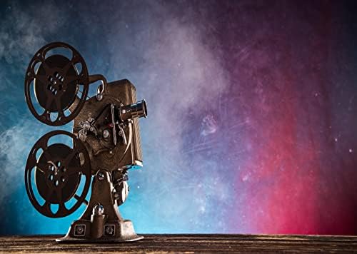 BELECO 5x3ft Тъканта на Стария Фон За Кинопроектора Кинокамера Драматични Светлини Ретро Фон За движение на Филма Сцена