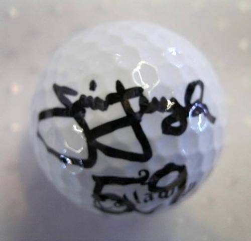 Джим Furyk подписа 59, 9-13-13 Топка за голф Калауей Hex Black Tour Auto PSA / Топки за голф с ДНК-автограф