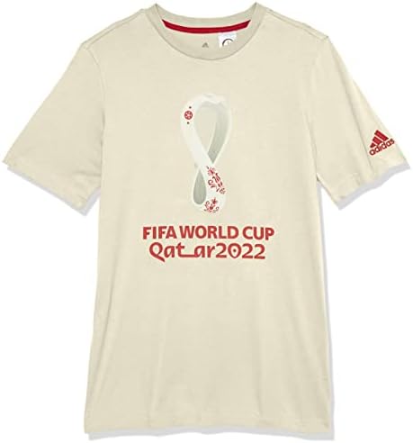 тениска adidas за момчета от световното Първенство по футбол през 2022 г.