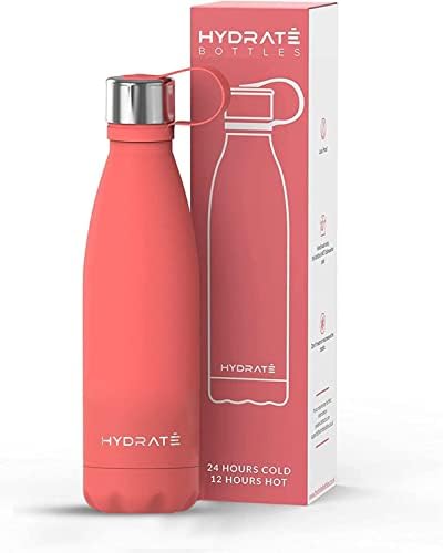 Бутилка за вода HYDRATE с суперизолированной неръждаема стомана - 500 мл - Tropical Breeze - Метална бутилка за вода