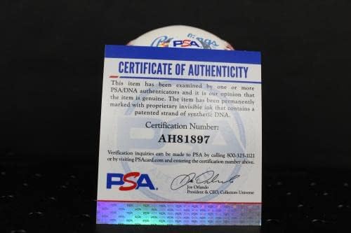Бейзболен автограф с автограф Дали Макфейла (HOF) Auto PSA/ДНК AH81897 - Бейзболни топки с автографи