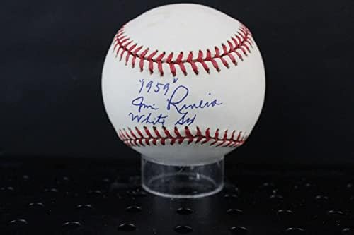 Автограф на Джим Ривера (59 Уайт Сокс) в бейзбола Auto PSA/DNA AL88451 - Бейзболни топки с автографи