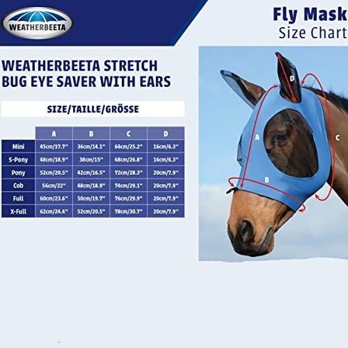 Защитна подплата от насекоми WeatherBeeta Stretch с уши - black /Black - Pony