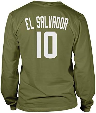 Тениска El Salvador Futbol Jersey - Сальвадорская Националната Тениска Унисекс с дълъг ръкав