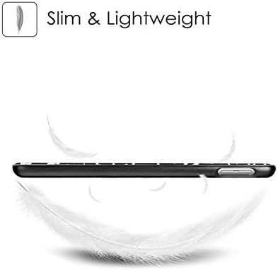 Калъф Fintie SlimShell за iPad Mini 5 2019 - Лека Защитна капачка Smart Stand функция за автоматично преминаване в режим на готовност за iPad Mini 5-то поколение 7,9 , модел Composition Book Черен цвя?