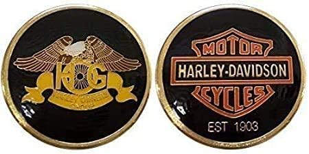 Монета за Повикване на Група Собственици СВИНЯ Harley / Покер с Логото / Happy Чип