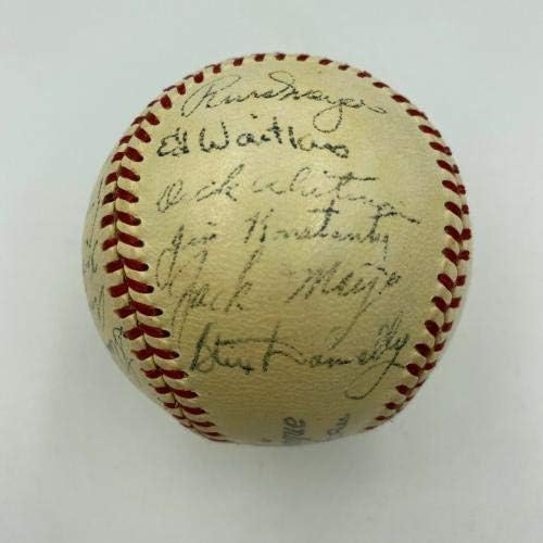1950 Филаделфия Филис, екипът на Шампионската NL, Подписа договор с бейзболен отбор Магически Kids JSA COA - Бейзболни топки с автографи