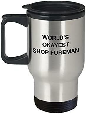 Забавна Чаша - най-Добрият в света Майстор на магазина - Порцелан Забавна Чаша за Пътуване и Кафеена Чаша За Подаръци