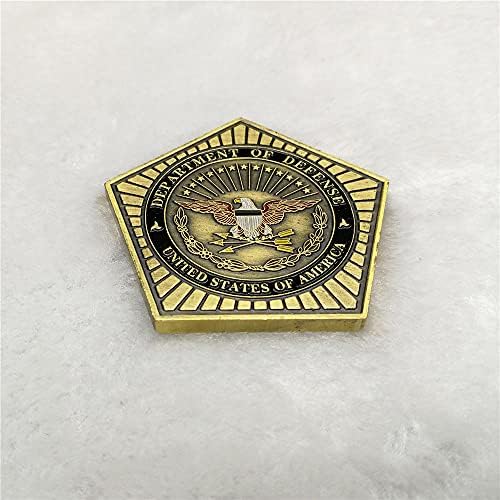 Сувенирни Монети на Съединените Щати, на Възпоменателна Монета на Министерството на отбраната, са подбрани Монета С Медна покритие на Пентагона