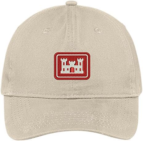 Магазин за модни дрехи Инженерния корпус на САЩ Бродирани нисък профил бейзболна шапка от Мек памук с пискюл