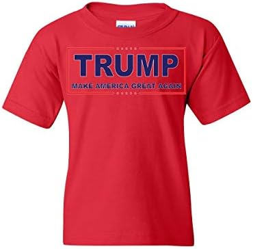 Тръмп Отново Ще направи Америка Велика Младежка Тениска MAGA 2020 Президентът на САЩ Детска Тениска