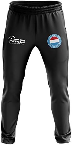 Футболни спортни панталони Airosportswear Luxembourg Concept (Черен)