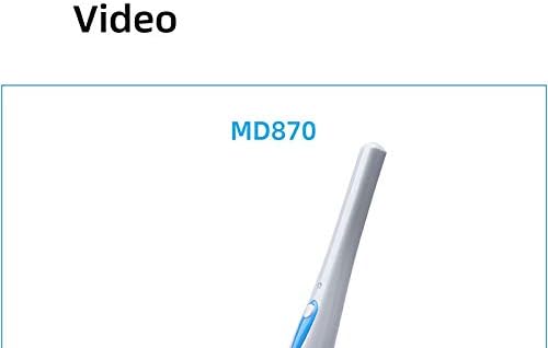 Бял led Мини-изход MD870 С кабелна вътрешна камера за домашна употреба