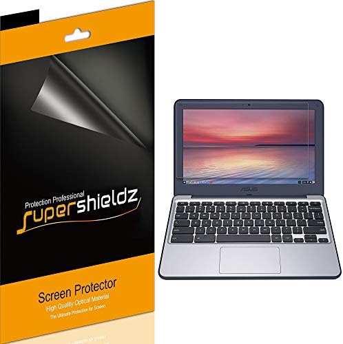 (3 опаковки) Supershieldz Предназначени за защитно фолио HP Chromebook 11 (11,6 инча) / Asus Chromebook 11,6 инча със защита от отблясъци и отпечатъци от пръсти (matte)
