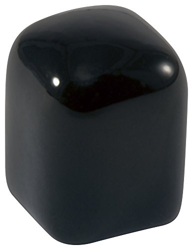 Тапи 99392077 Пластмасов Квадратен капачка VSC-312-8, Винил, код на капсула .312 Дължина .500, черен (опаковка от 200
