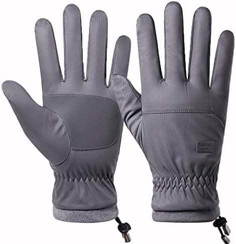 N/A Топли Зимни Ски ръкавици със сензорен екран, Плюс Кадифе Топли Улични Нескользящие спортни Ръкавици за езда Ветроупорен