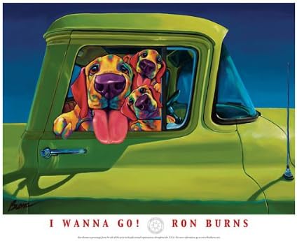 (18x24) Рон Бърнс, искам да избягам! Художествени Печатни Плакат