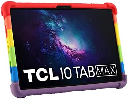Калъф FRYOH за TCL 10 Tab Max 4G (10,36 инча), Калъф с възможност за регулиране на влакчета, Удобен за деца устойчив