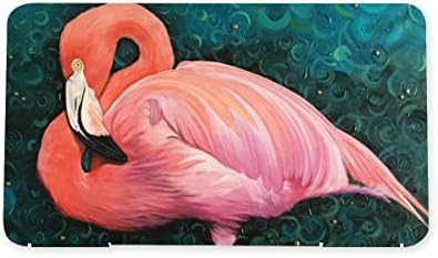 Flamingo Преносим Титуляр за Респиратор За лице, Кутия, Тънък Пластмасов Калъф за Съхранение на Козметичната Маска за