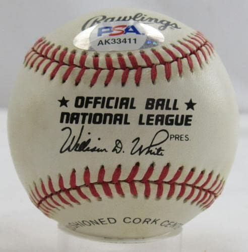 Дон Драйсдейл Подписа Автограф Rawlings Baseball PSA/DNA AK33411 - Бейзболни топки с Автографи