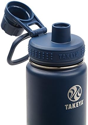 Бутилка за вода Takeya Originals с вакуумна изолация от Неръждаема Стомана, 18 Мл, Ocean & Actives Бутилка за вода от