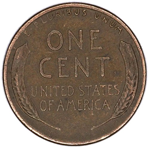 1954-та Lincoln Wheat Penny BIE Die Break с дълга облегалка 5 Penny Good