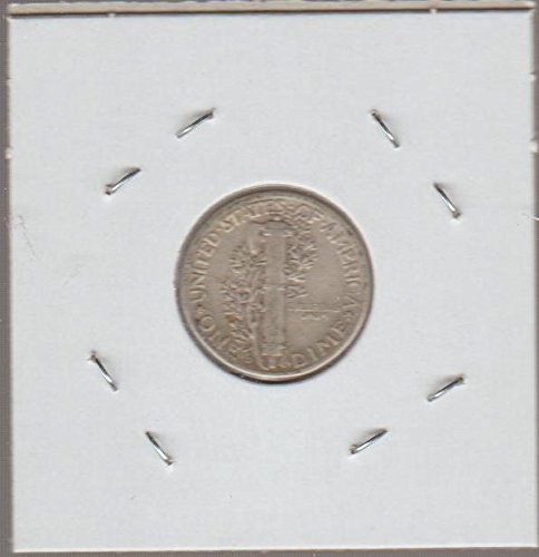 1944 D Крилат главата на Свободата или Меркурий (1916-1945) Избор цента Малки детайли