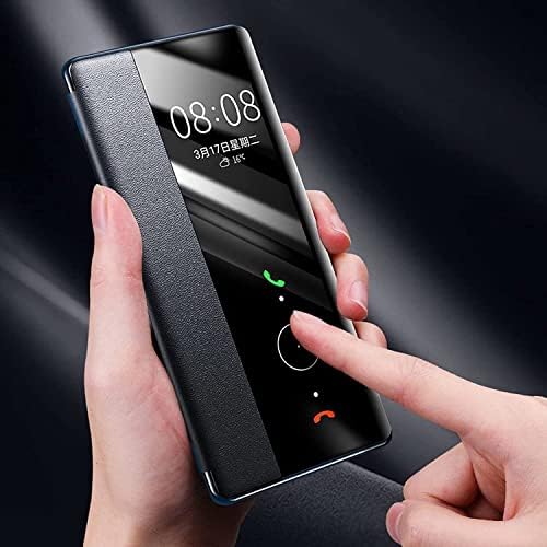 Калъф RAYESS за iPhone 14/14 Plus/14 Pro/14 Pro Max, Прозрачен защитен калъф за вашия телефон от кожата бизнес-клас Премиум