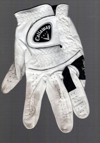 Използвана ръкавица за голф Калауей с автограф Йена Бейкър-Финча + ръкавици за голф coa Great Голфър с автограф на Джон
