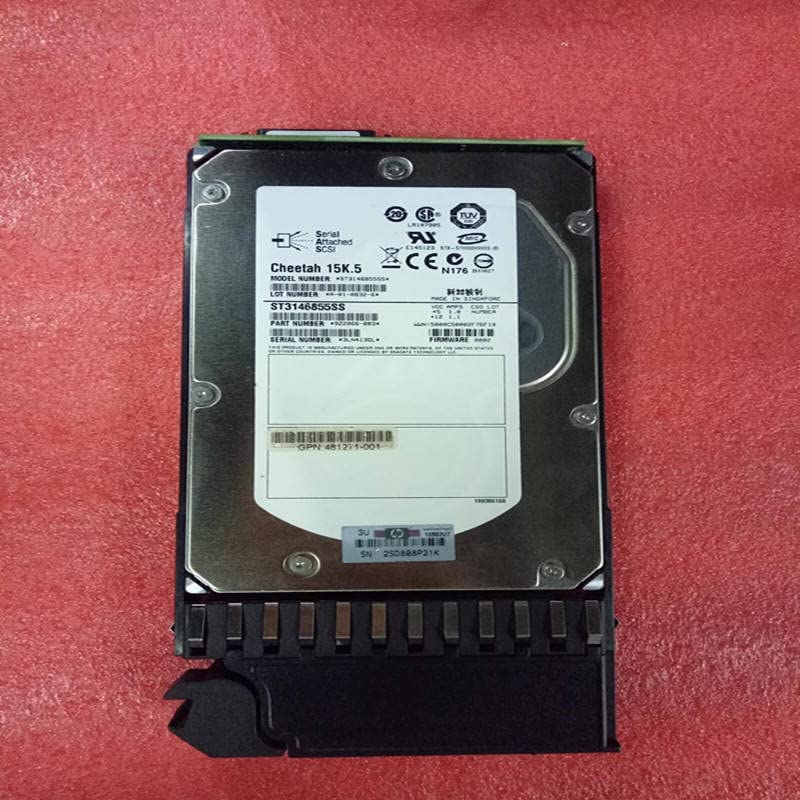 Средно твърд диск за MSA 2000 146 GB на 3,5 SAS 6 Gb/сек. 16 MB 15 000 Об/мин за вътрешен твърд диск, за сървърен твърд